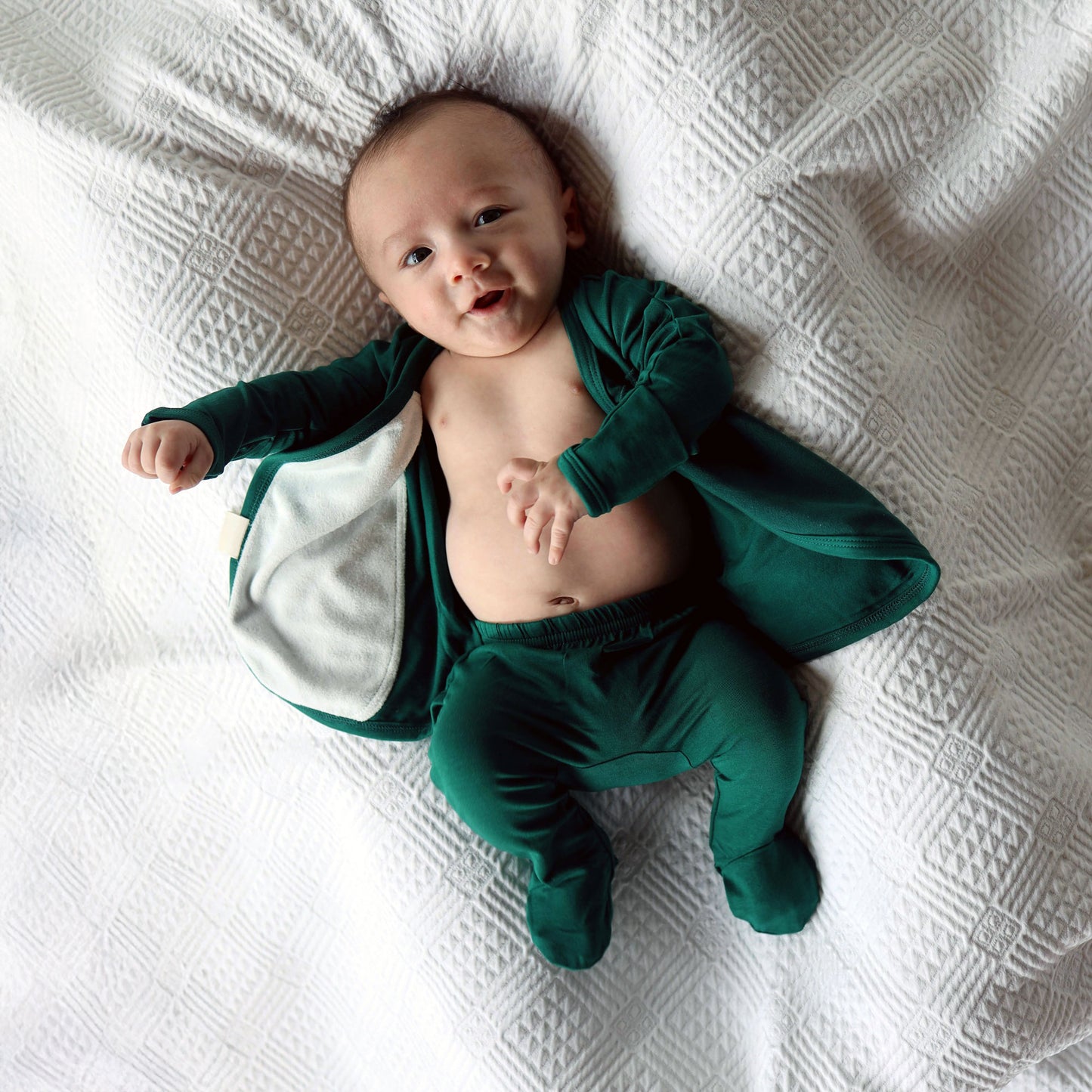 Baby Bundle Footie - Hush Sky + Ever Babe