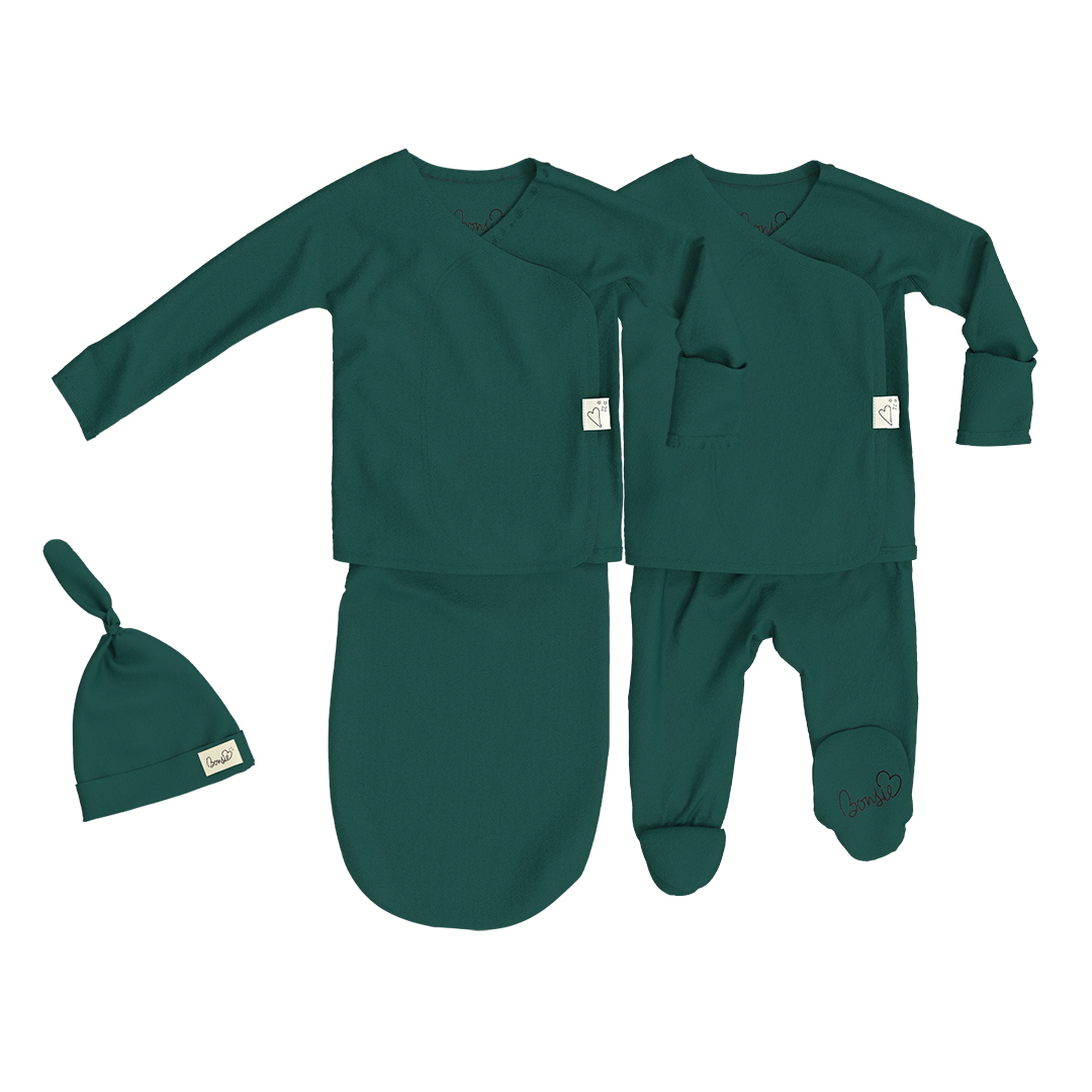Baby Bundle - Ever Babe Baby Bag Set + Footie