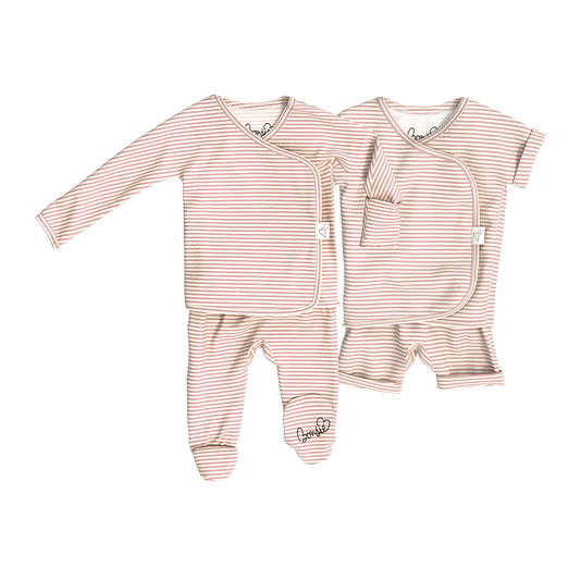 Baby Bundle - Berry Twist Footie + Romper
