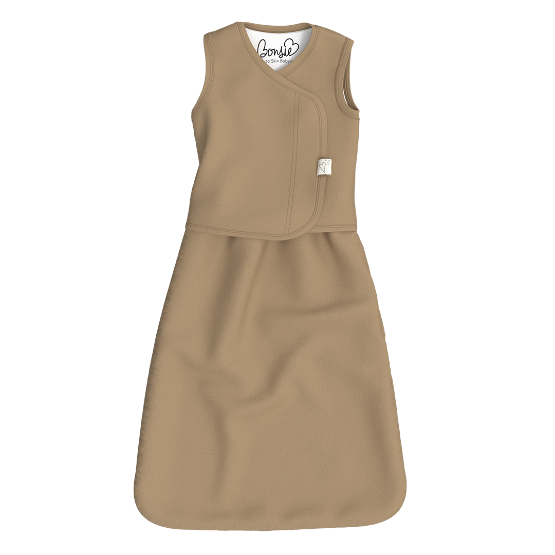 Cuddle Sack - Mocha – Bonsie Skin to Skin Babywear