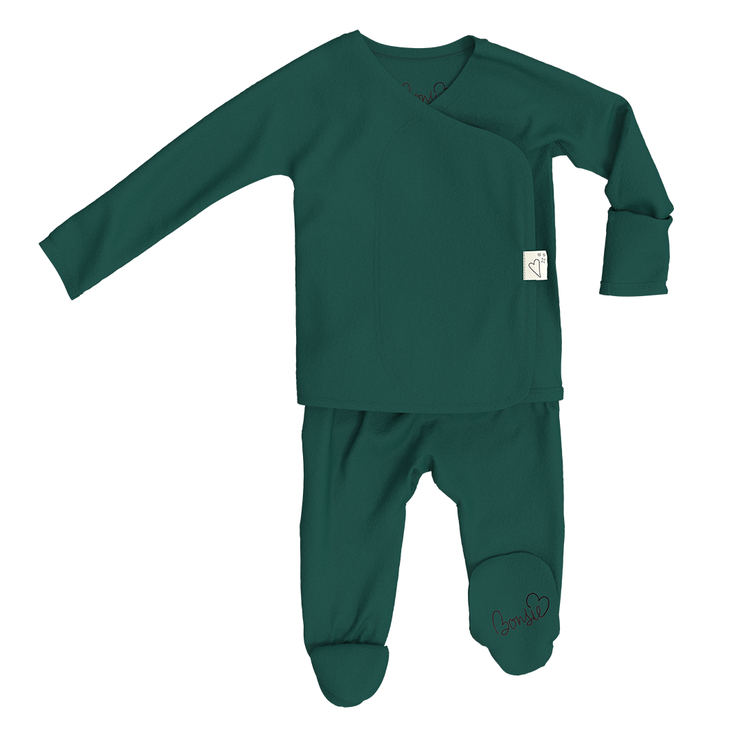Baby Bundle Footie - Hush Sky + Ever Babe