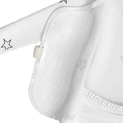 Baby Bundle - Stars Baby Bag Set + Footie