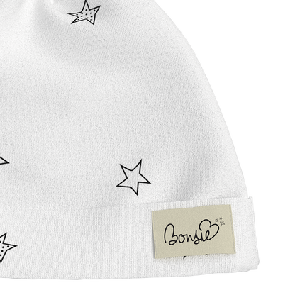 Baby Bundle - Stars Baby Bag Set + Footie