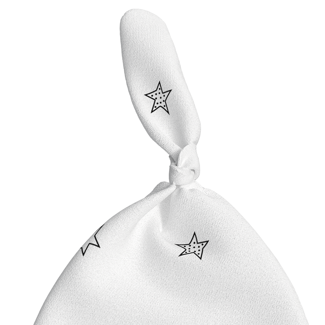 Baby Bundle - Stars Baby Bag Set + Footie