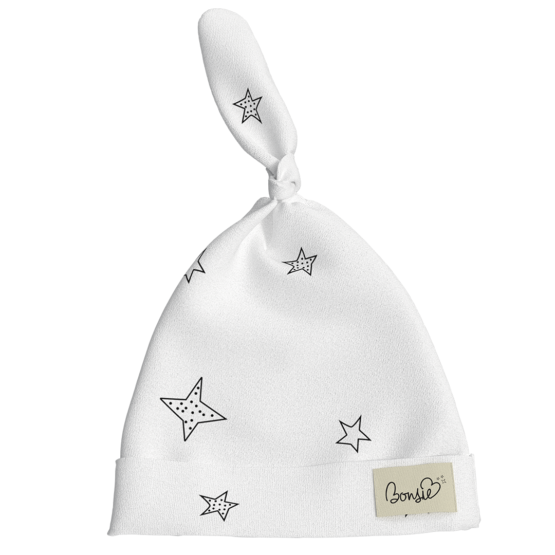 Baby Bundle - Stars Baby Bag Set + Footie