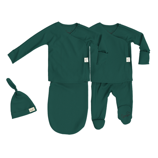 Baby Bundle - Ever Babe Baby Bag Set + Footie