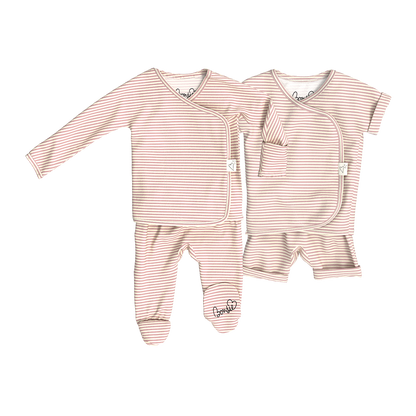 Baby Bundle - Berry Twist Footie + Romper