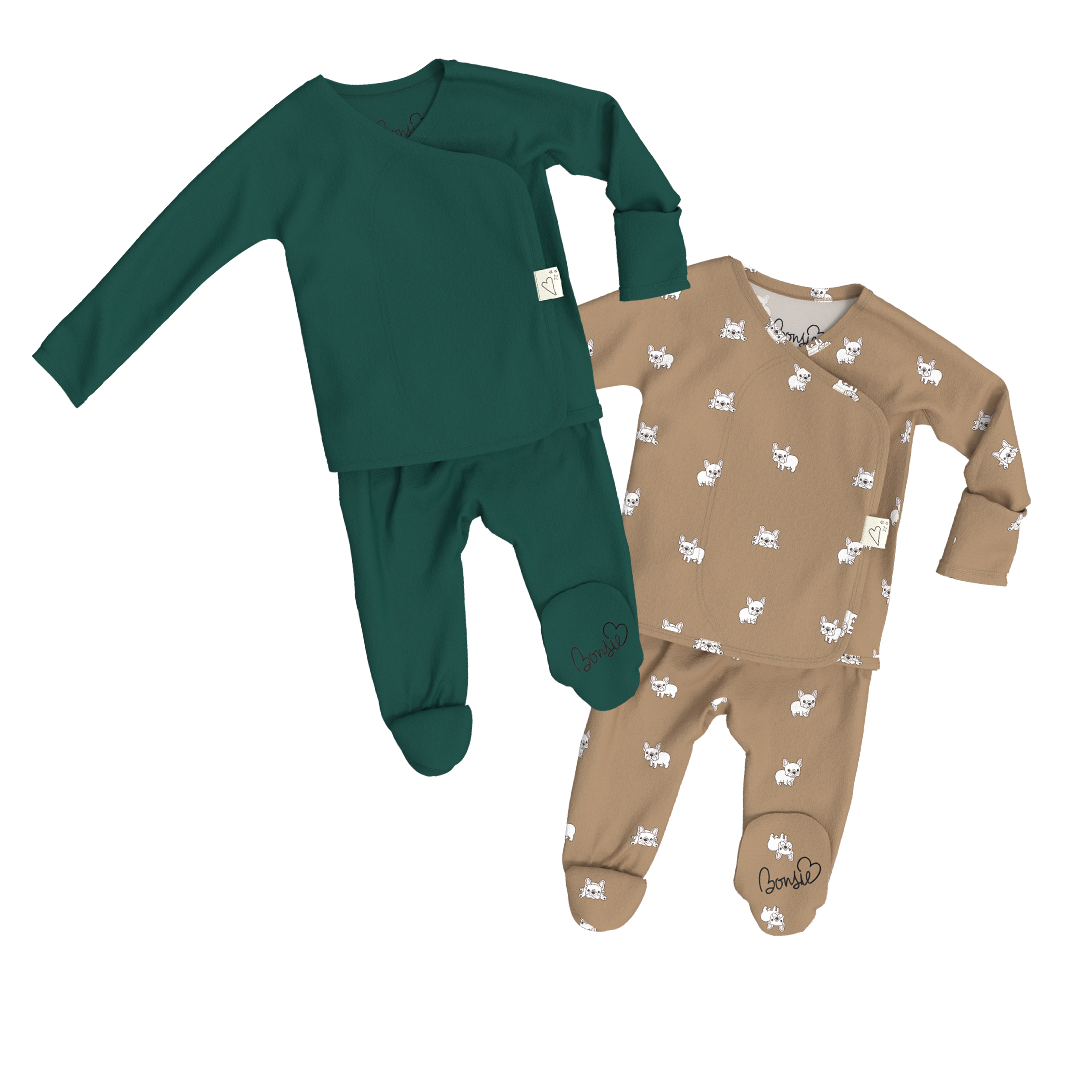 Baby Bundle Footie - Ever Babe + Frenchie