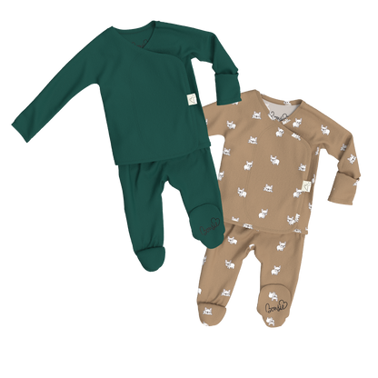Baby Bundle Footie - Ever Babe + Frenchie