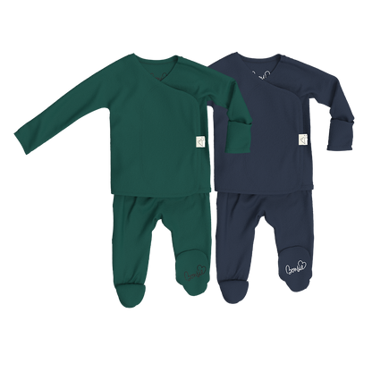 Baby Bundle Footie - Ever Babe + Midnight