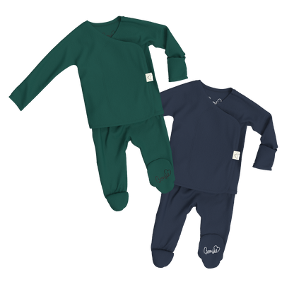 Baby Bundle Footie - Ever Babe + Midnight