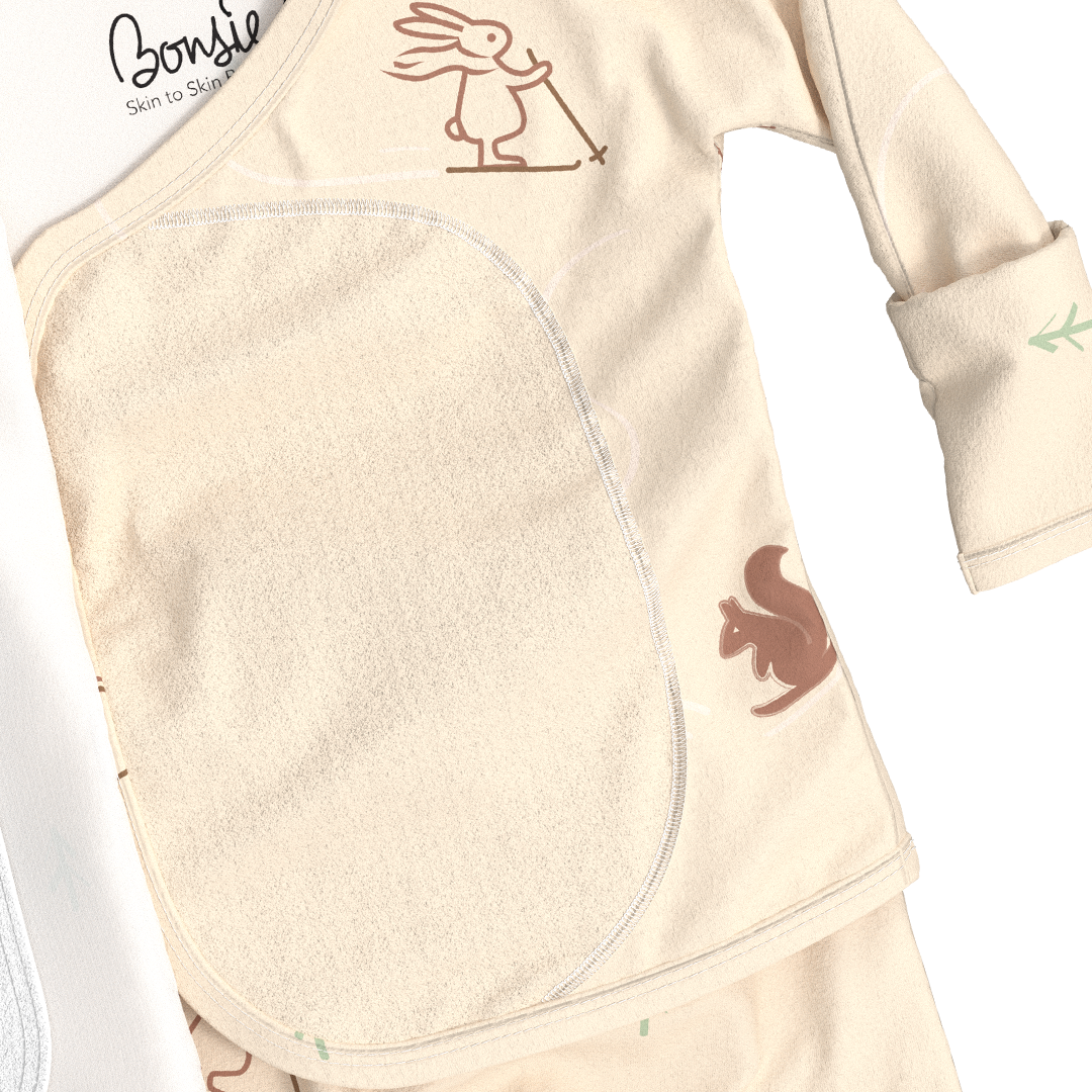 Baby Bundle Footie- Bunny Slopes + Frostie Friends