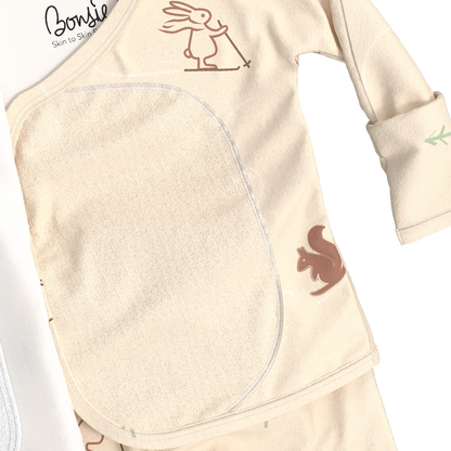 Baby Bundle Footie- Bunny Slopes + Frostie Friends