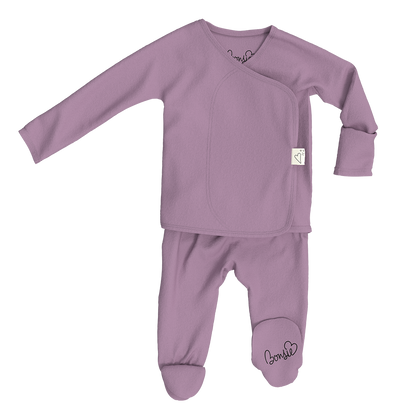 Baby Bundle Footie - Fig + Strawberries