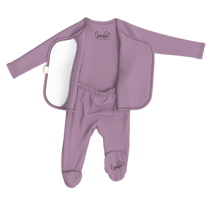 Baby Bundle Footie - Fig + Strawberries