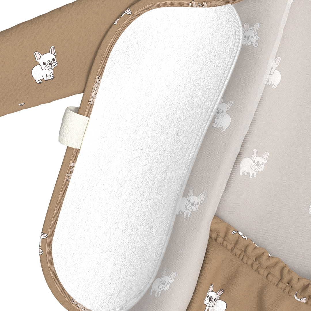 Baby Bundle Footie - Milk + Frenchie