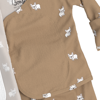 Baby Bundle Footie - Milk + Frenchie