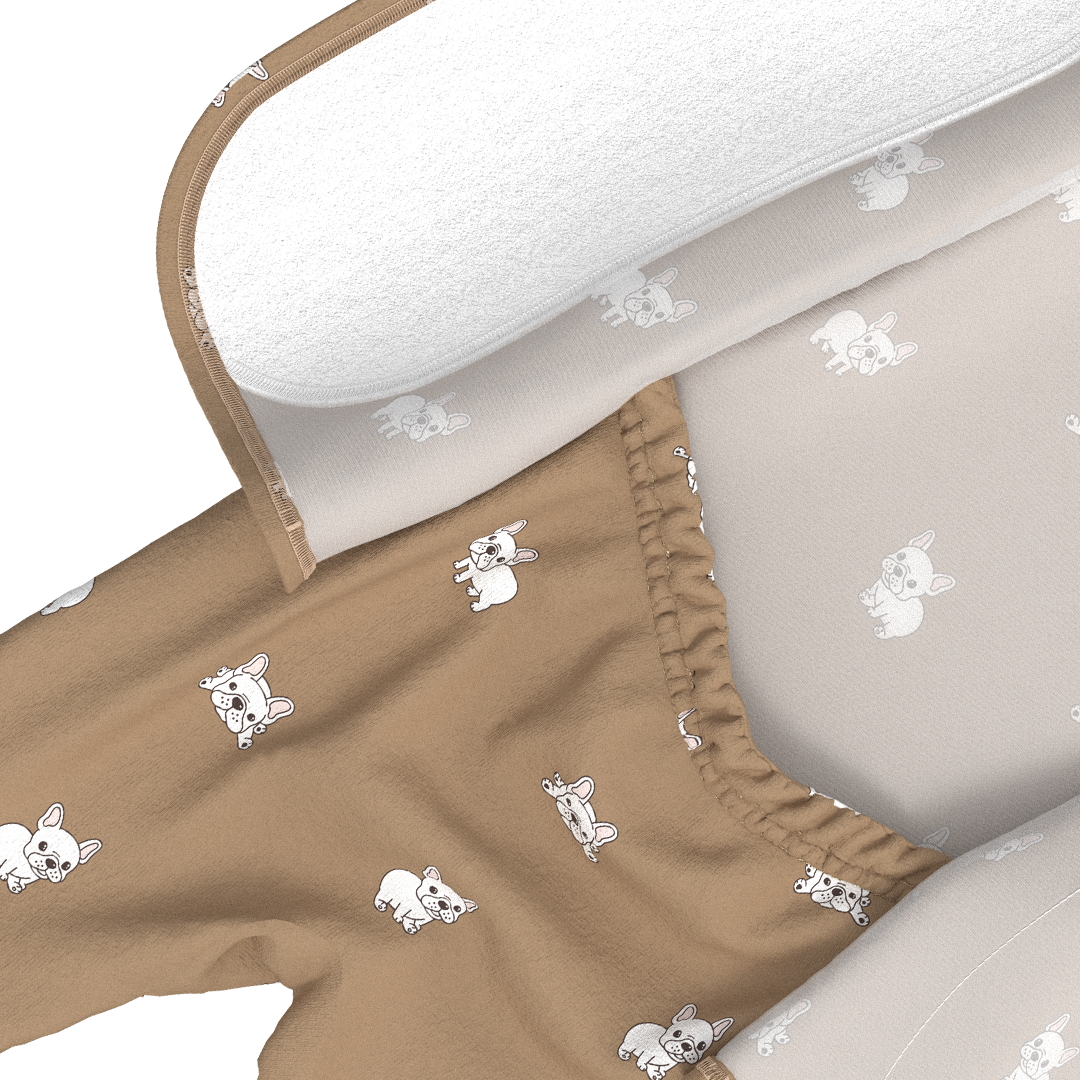 Baby Bundle Footie - Milk + Frenchie