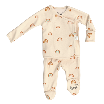 Baby Bundle Footie - Tiny Tide + Little Wishes