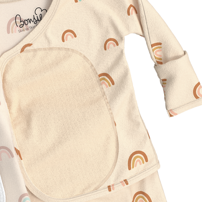 Baby Bundle Footie - Tiny Tide + Little Wishes