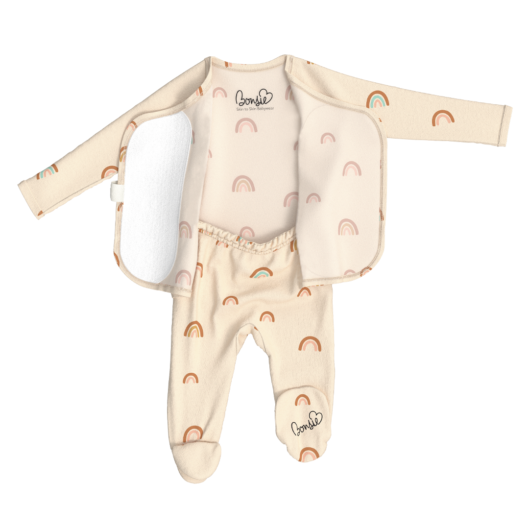 Baby Bundle Footie - Tiny Tide + Little Wishes