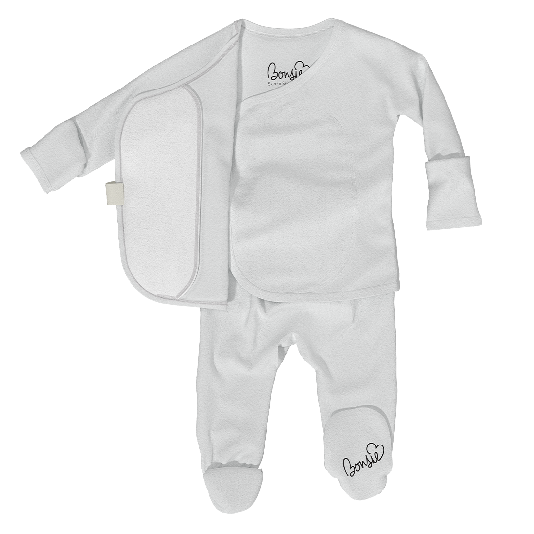 Baby Bundle Footie - Milk + Frenchie