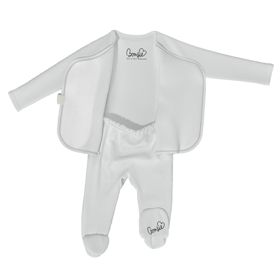 Baby Bundle Footie - Milk + Frenchie