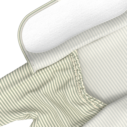 Baby Bundle Footie - Avocado + Mint Twist