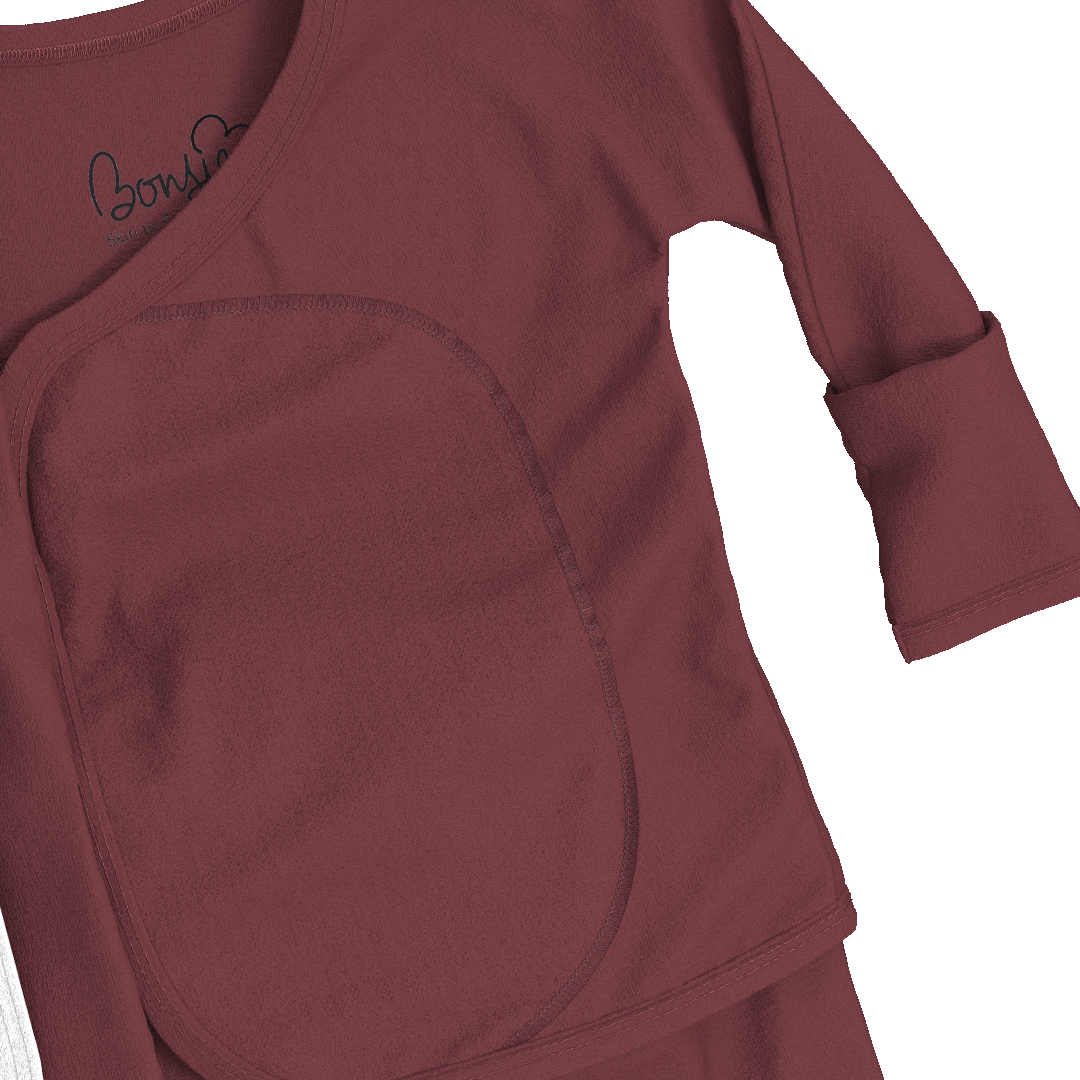 Footie - Mulberry