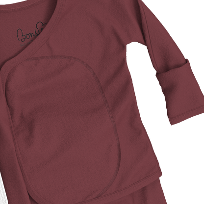 Footie - Mulberry