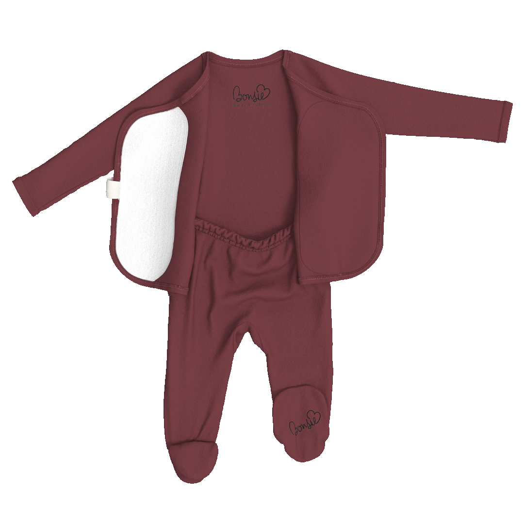 Footie - Mulberry