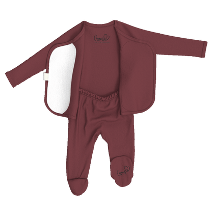 Footie - Mulberry