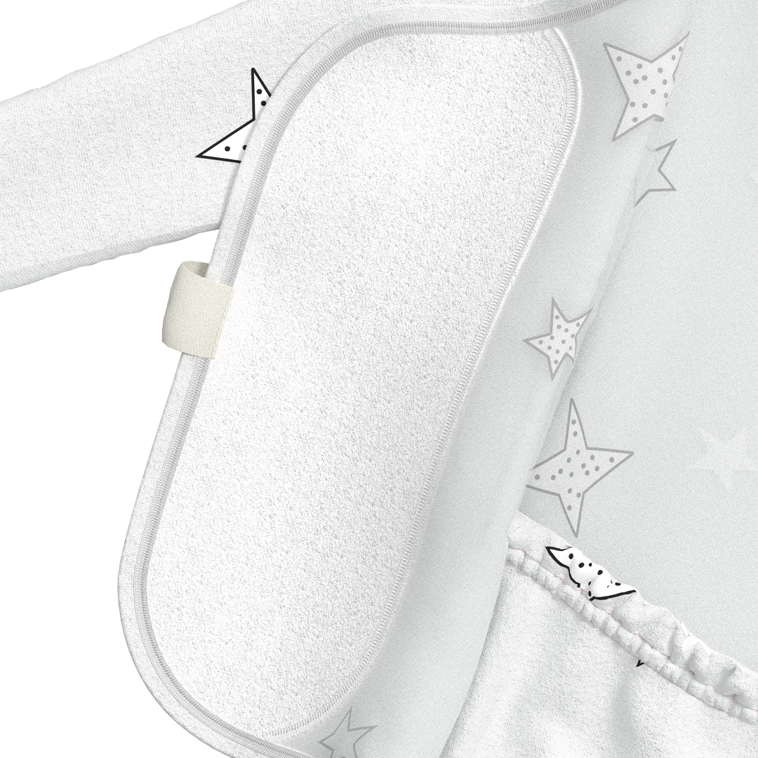 Baby Bundle Footie - Ripple + Stars