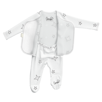 Baby Bundle Footie - Ripple + Stars
