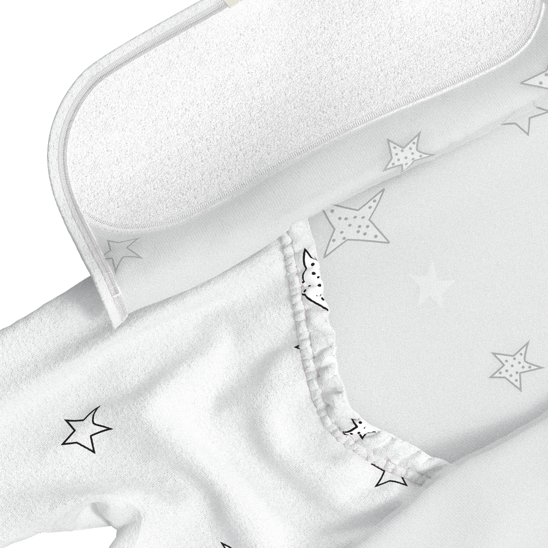 Baby Bundle Footie - Ripple + Stars