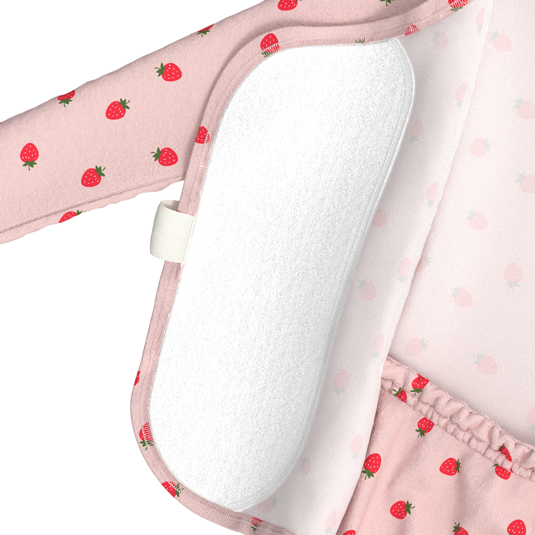 Baby Bundle Footie - Fig + Strawberries