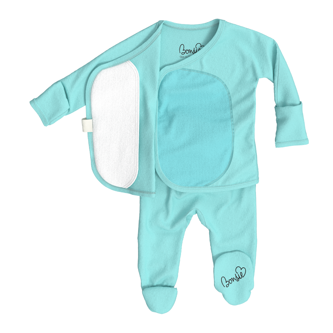 Baby Bundle Footie - Tiny Tide + Little Wishes