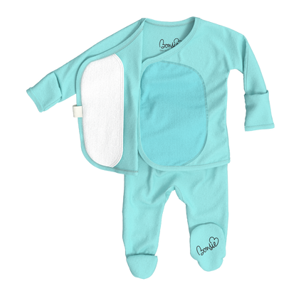 Baby Bundle Footie - Tiny Tide + Little Wishes