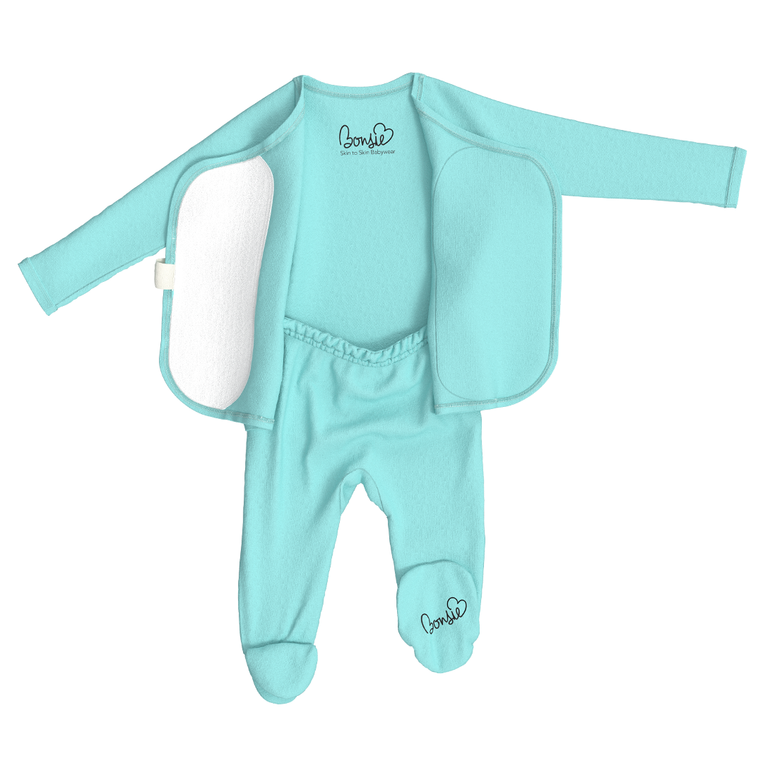 Baby Bundle Footie - Tiny Tide + Little Wishes