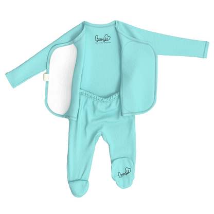 Baby Bundle Footie - Tiny Tide + Little Wishes