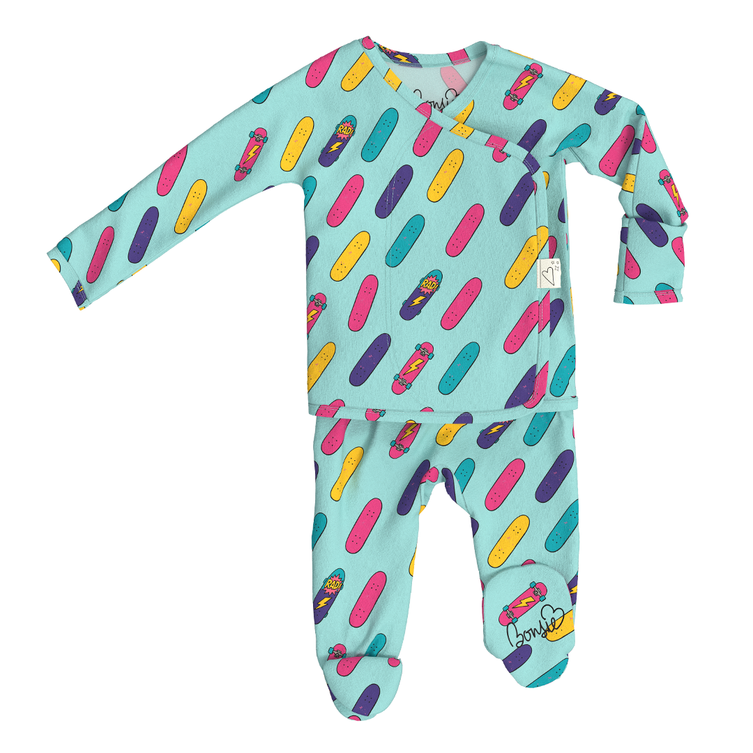 Baby Bundle Footie - Pinky Promise + Tiny Tricks