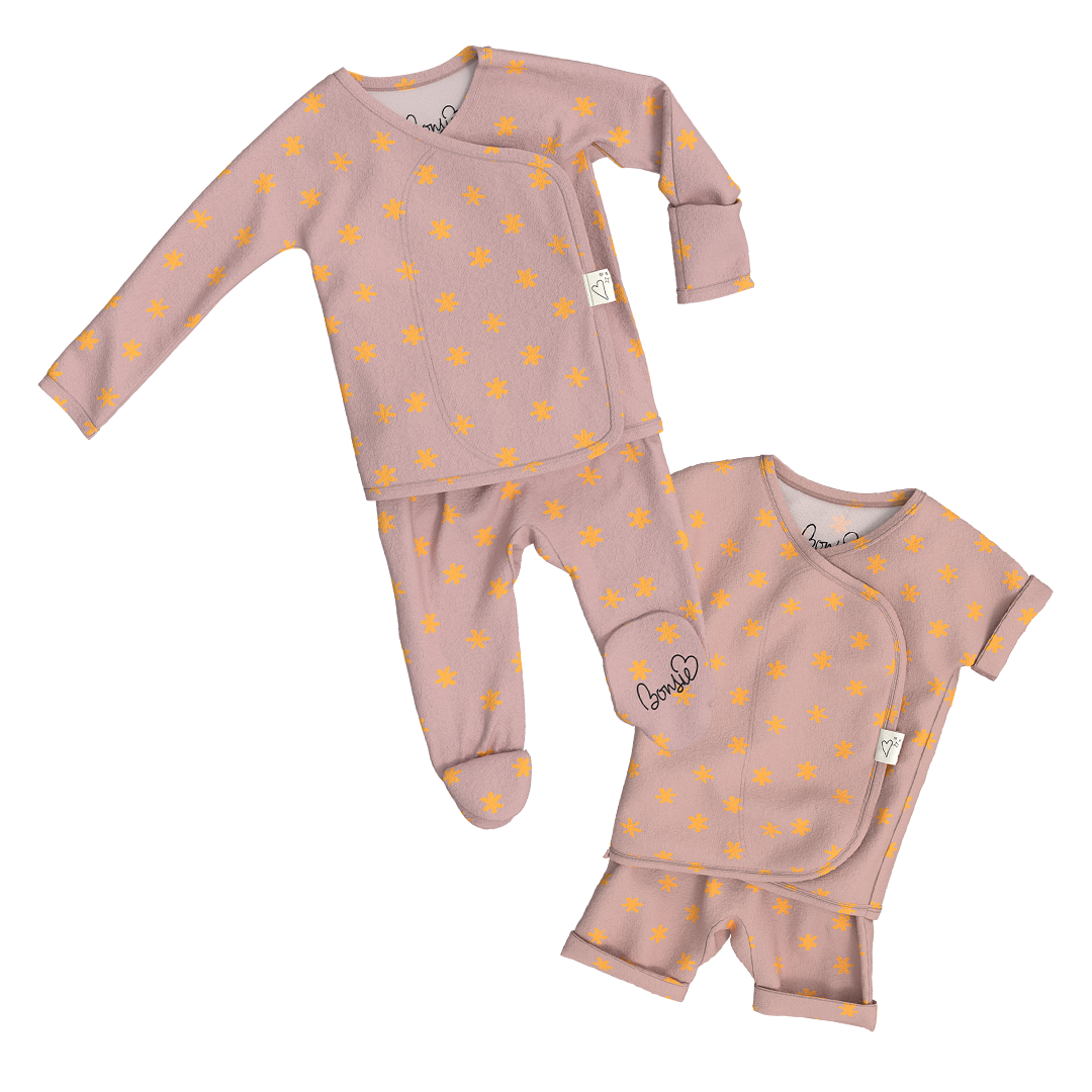 Baby Bundle - Galaxy Gleam Footie + Romper