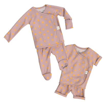 Baby Bundle - Galaxy Gleam Footie + Romper