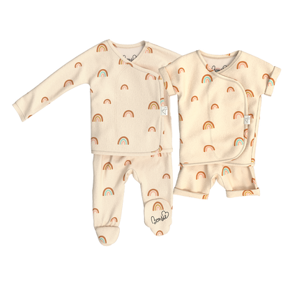 Baby Bundle - Little Wishes Footie + Romper