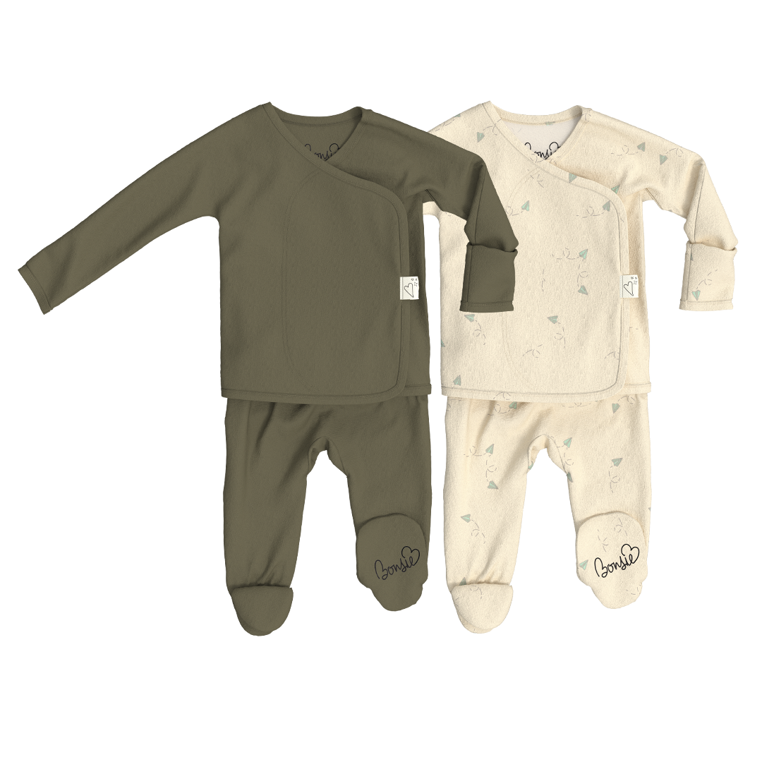 Baby Bundle Footie - Oliveyou + Flight Crew