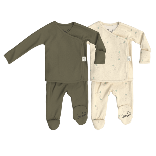 Baby Bundle Footie - Oliveyou + Flight Crew