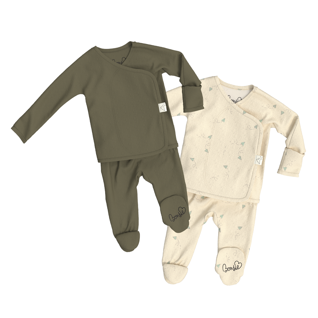 Baby Bundle Footie - Oliveyou + Flight Crew