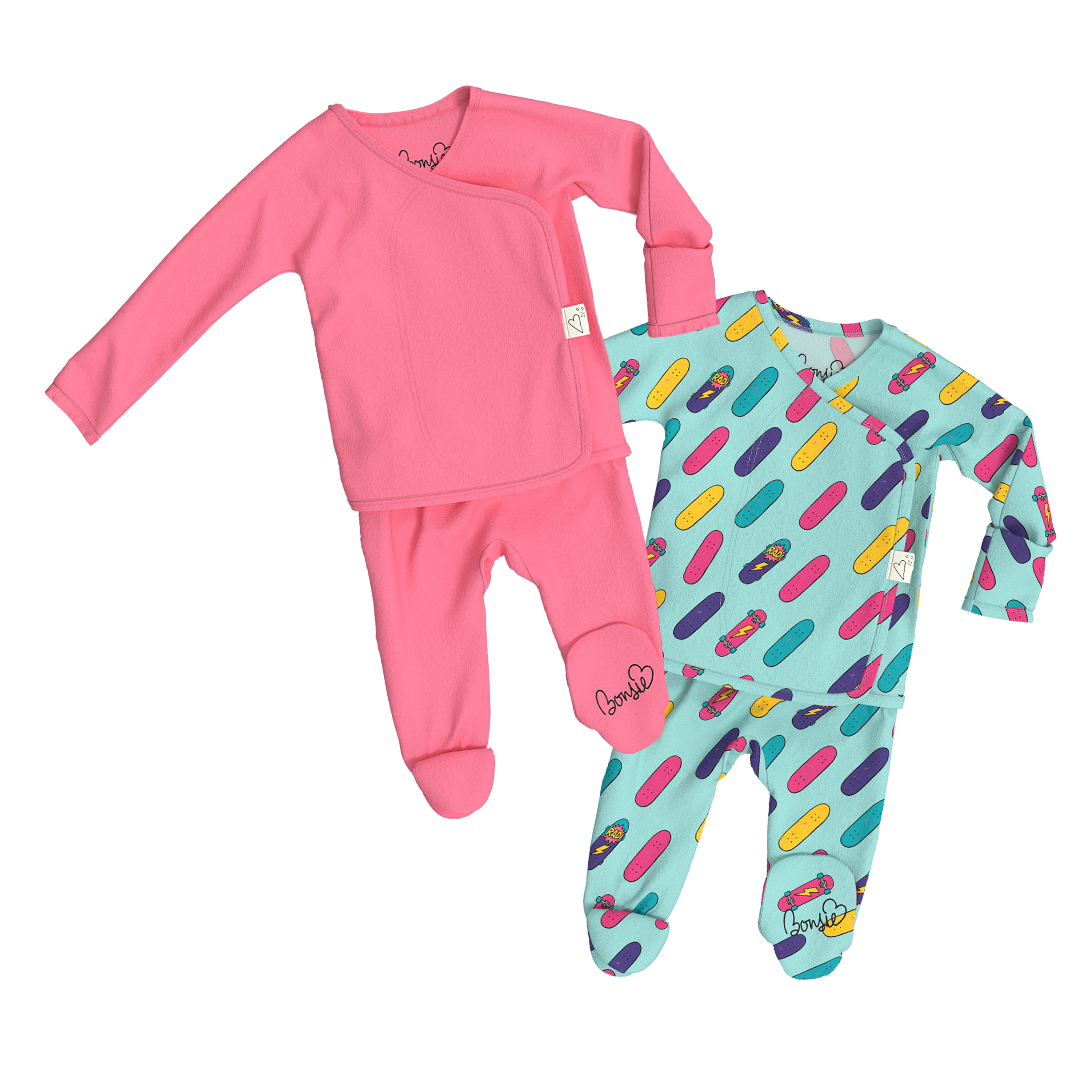 Baby Bundle Footie - Pinky Promise + Tiny Tricks