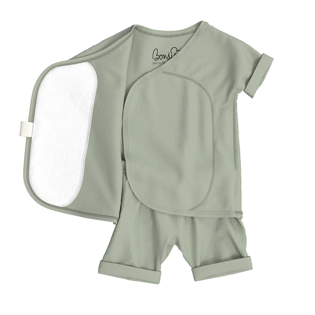 Baby Bundle Romper - Avocado + Berry Twist