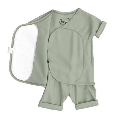 Baby Bundle Romper - Avocado + Berry Twist